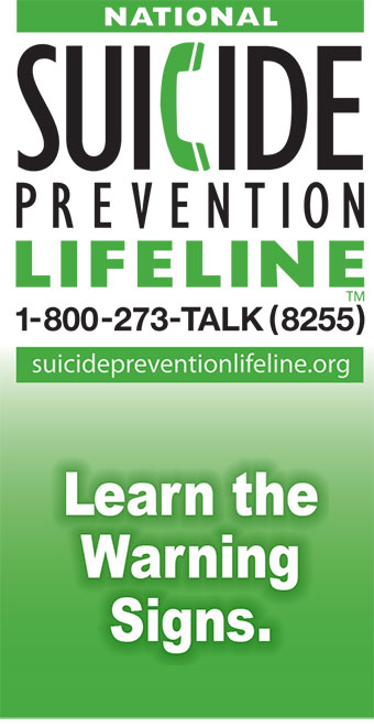 long banner suicide prevention
